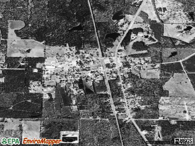 Wolverine satellite photo by USGS