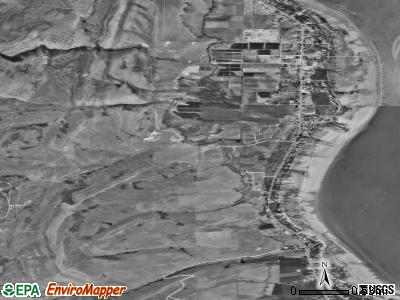 Garden City satellite photo by USGS