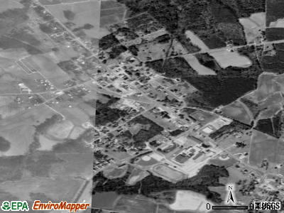Bunn satellite photo by USGS