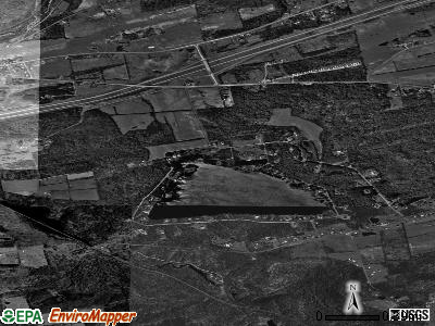 Duane Lake satellite photo by USGS