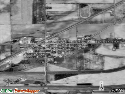 Beaverdam satellite photo by USGS