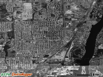 Trenton satellite photo by USGS