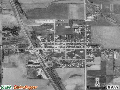 Racine satellite photo by USGS