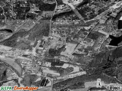 Bethania satellite photo by USGS