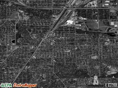 Homewood satellite photo by USGS