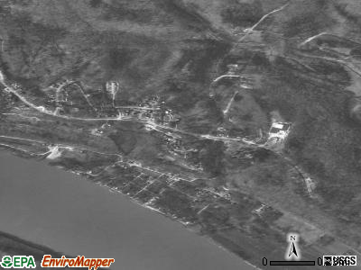 Leavenworth satellite photo by USGS