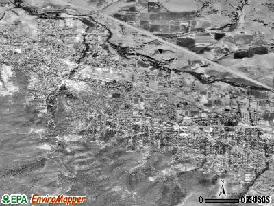 Ashland satellite photo by USGS