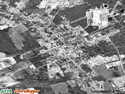 Bethune satellite photo by USGS