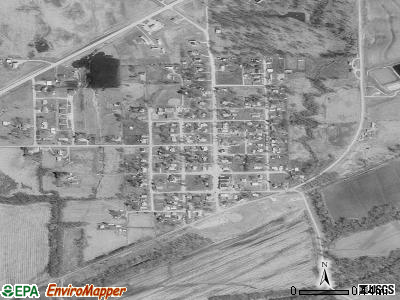 Clarksdale satellite photo by USGS