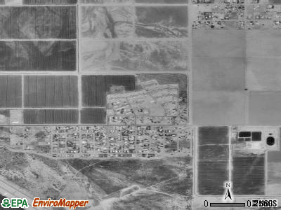Arizona Village satellite photo by USGS