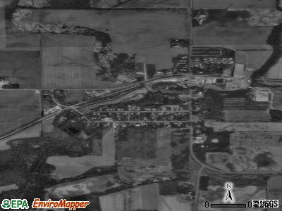 Fairwater satellite photo by USGS