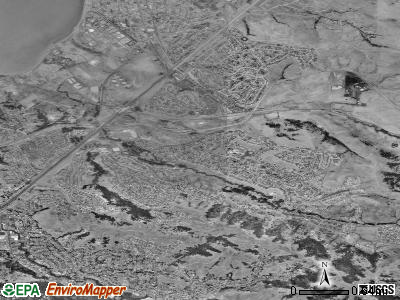 Hercules satellite photo by USGS