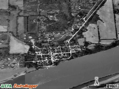 Elizabethtown satellite photo by USGS