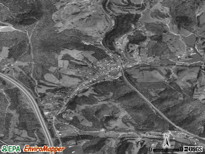 Flatwoods satellite photo by USGS