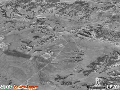 Crystal satellite photo by USGS