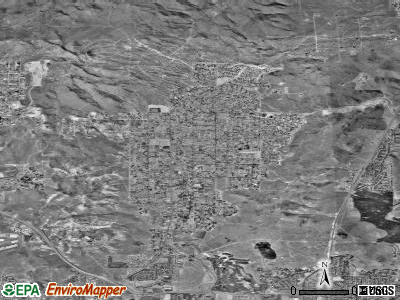 Sun Valley satellite photo by USGS