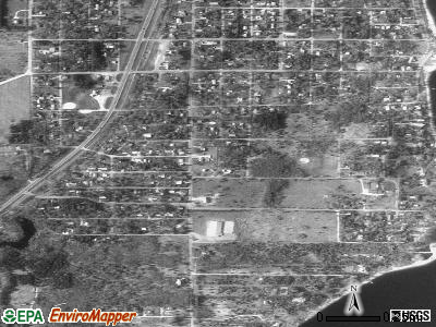 Pueblo of Sandia Village satellite photo by USGS