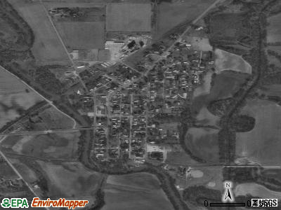 Green Camp satellite photo by USGS