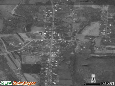 New Athens satellite photo by USGS