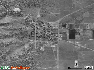 Cedar Fort satellite photo by USGS