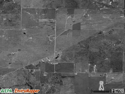 Dean satellite photo by USGS