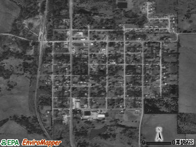 Mill Creek satellite photo by USGS