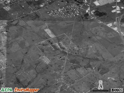 Retreat satellite photo by USGS