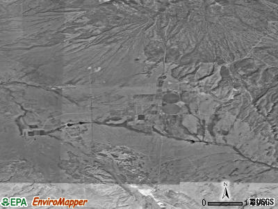 La Sal satellite photo by USGS
