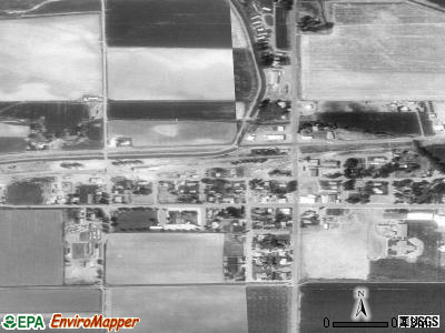 Declo satellite photo by USGS