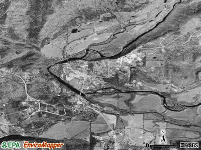 Shirley satellite photo by USGS