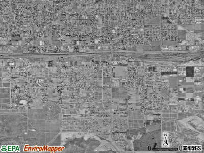 Bloomington satellite photo by USGS