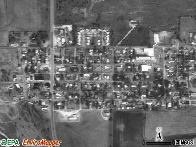 Gracemont satellite photo by USGS