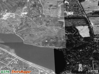 Barton Hills satellite photo by USGS
