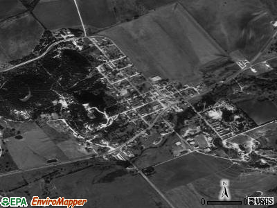 Cranfills Gap satellite photo by USGS