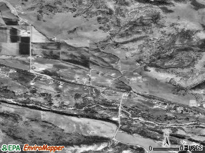 Woodland satellite photo by USGS