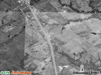 Angus satellite photo by USGS