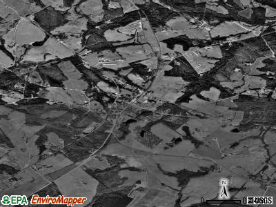 Bowersville satellite photo by USGS