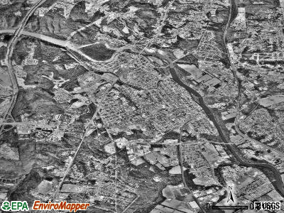Fredericksburg satellite photo by USGS