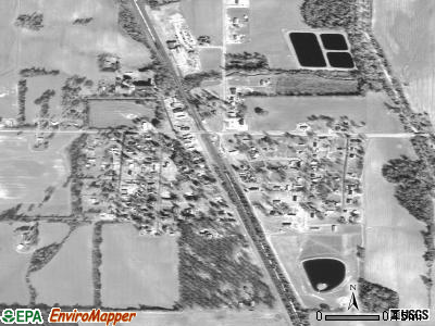 Lexa satellite photo by USGS