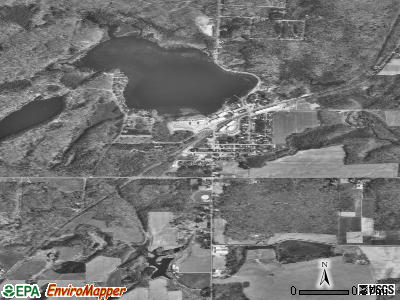White Lake satellite photo by USGS