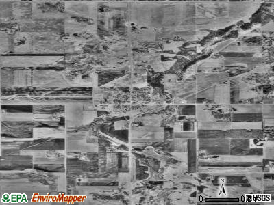 Deer Creek satellite photo by USGS
