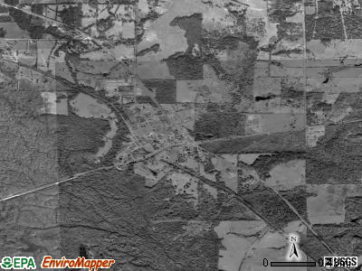Reklaw satellite photo by USGS