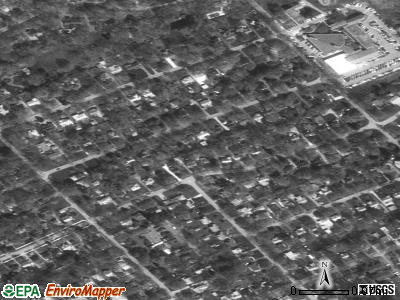 Cherrywood Village satellite photo by USGS