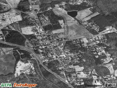 New London satellite photo by USGS