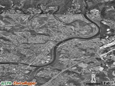 Fairmont satellite photo by USGS
