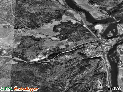 Wells River satellite photo by USGS