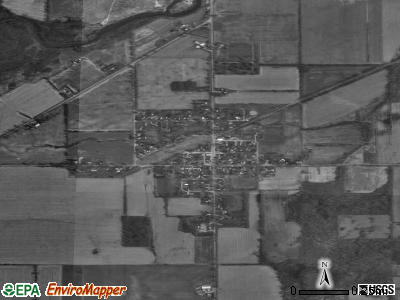 Sherwood satellite photo by USGS