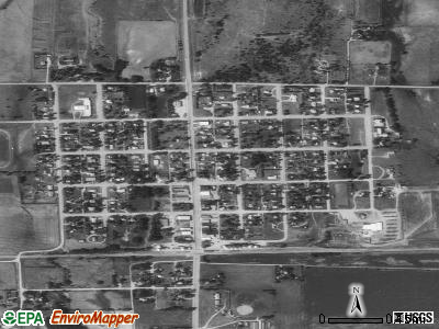 Sylvan Grove satellite photo by USGS