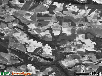 Vann Crossroads satellite photo by USGS