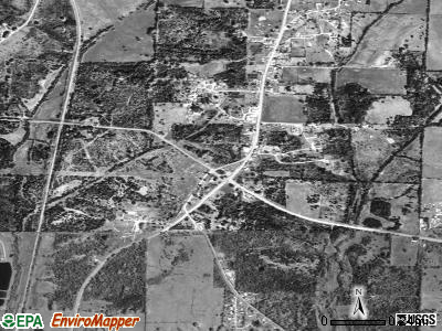 Tollette satellite photo by USGS